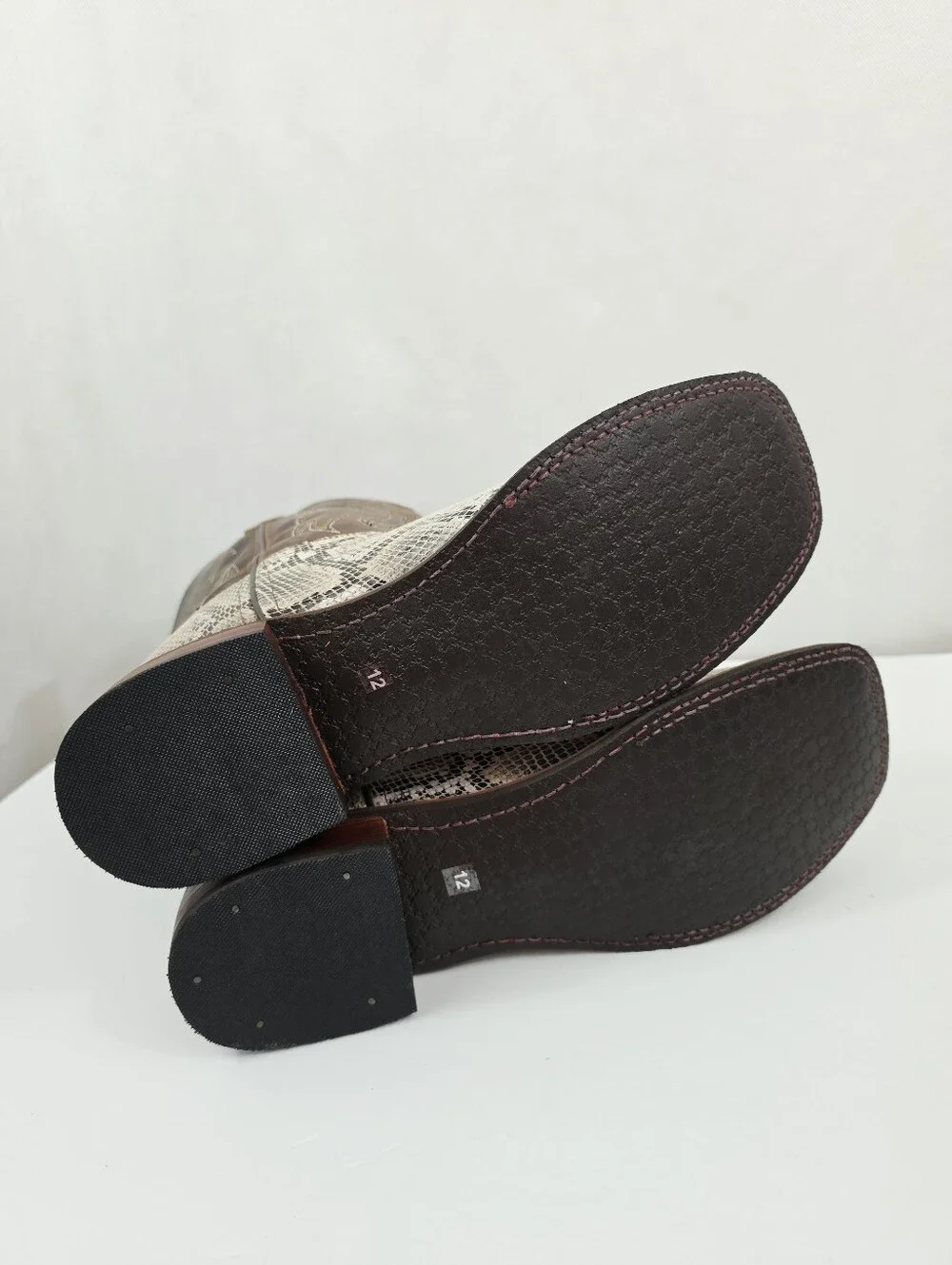 New Smoky Mountain Snakeprint Cowboy Boots